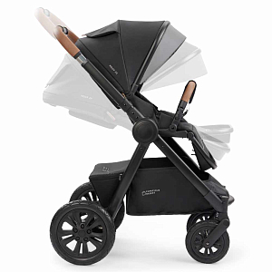 Коляска Happy Baby 2 в 1 "Mommer pro", черная